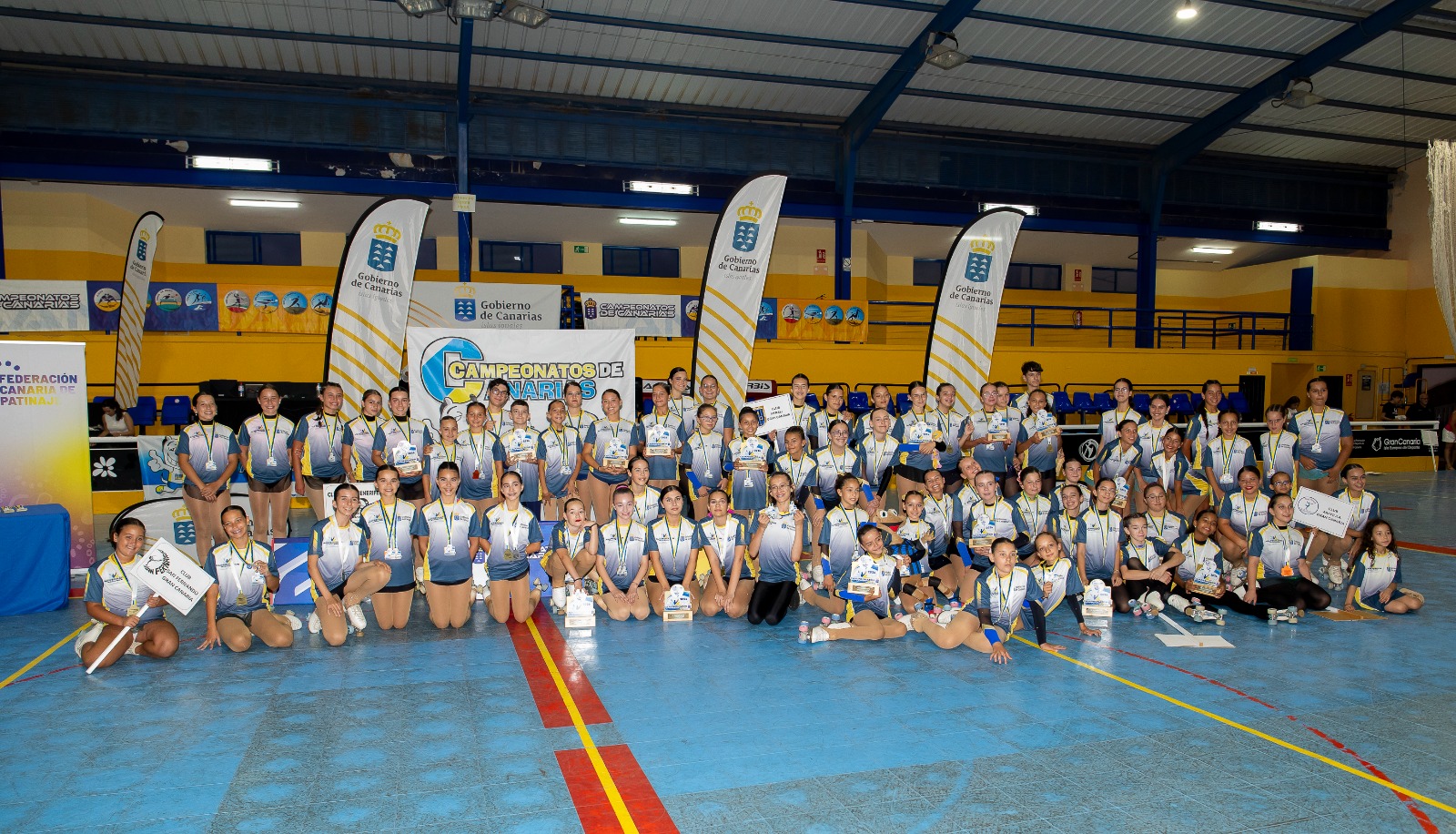 FOTO. El patinaje artístico se estrena por todo lo alto en los Campeonatos de Canarias de Deportes en Edad Escolar (2)