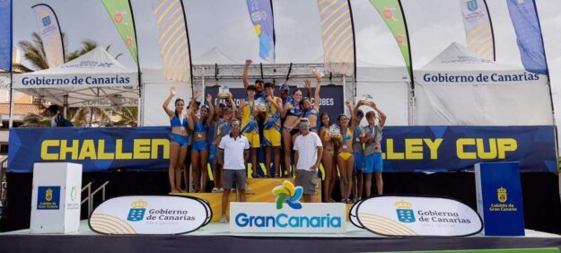 FOTO. Gran Canaria conquista los títulos de vóley playa en los Campeonatos de Canarias en Edad Escolar (1)