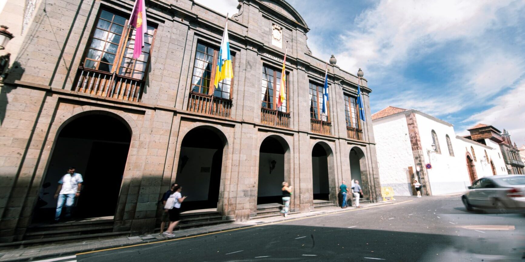 Fachada principal Ayuntamiento de La Laguna