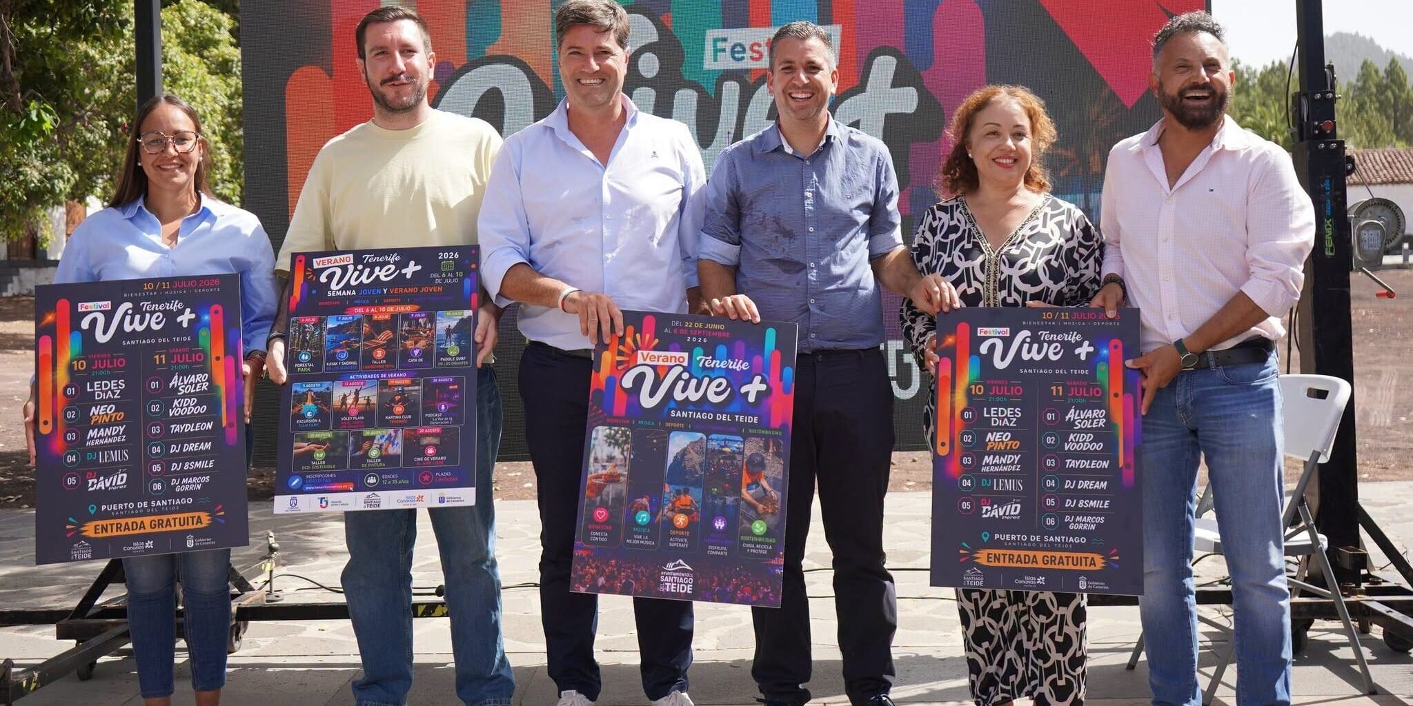Foto de la presentación del festival y las actividades complementarias