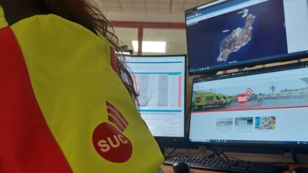 MUJER HERIDA GRAVE AL SUFRIR UN ATROPELLO EN TEGUISE-LANZAROTE 16-7-26