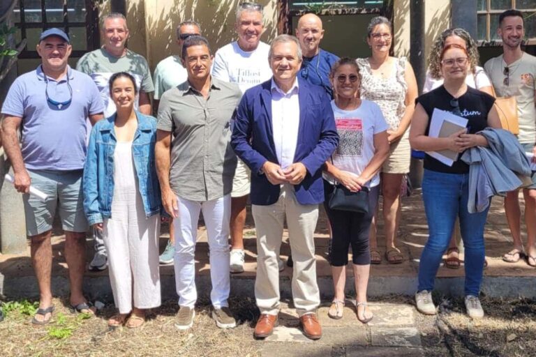 Reunión Grupo Acción Costera de Tenerife con el consejero de Sector Primario y Bienestar Animal del Cabildo de Tenerife, Valentín Gonzálesz