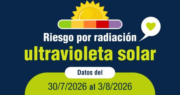 SANIDAD ADVIERTE DE RIESGOS PARA LA SALUD POR NIVEL EXTREMO RADIACIÓN ULTRAVIOLETA EN VARIAS ZONAS DE LAS ISLAS 30-7-26