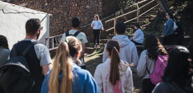 Actividad de Joven Tagoror en El Cedro