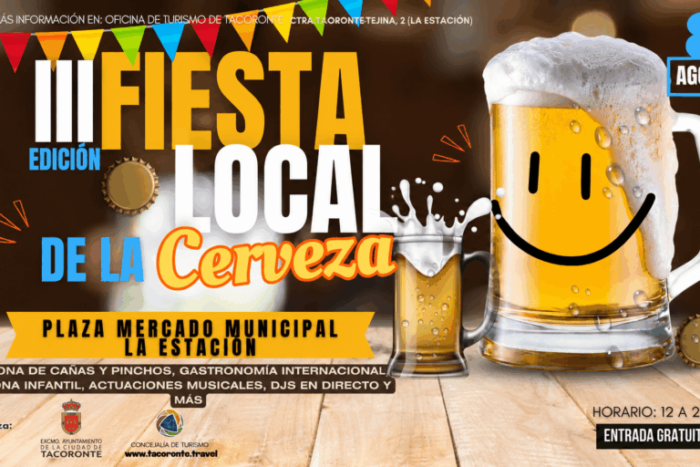 CARTEL III FIESTA LOCAL DE LA CERVEZA_ TACORONTE 2026