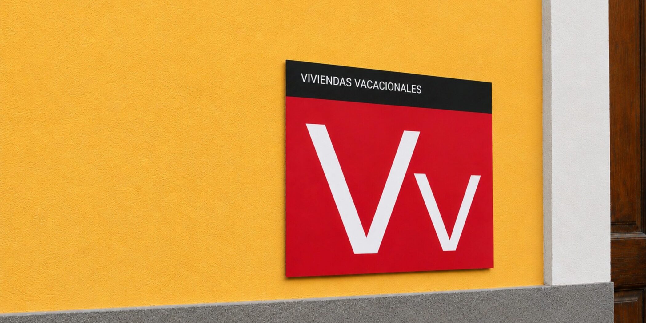 Cartel Vivienda Vacacional