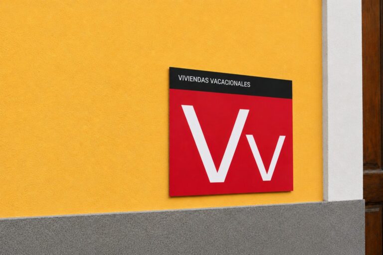 Cartel Vivienda Vacacional