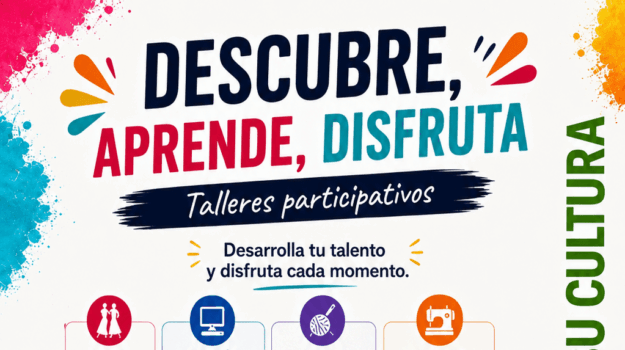 Cartel general Granadilla con su Cultura con Teatro y Clases de Instrumentos