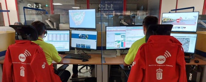 DOS PERSONAS HAN RESULTADO HERIDASA EN UNA COLISIÓN DE DOS VEHÍCULOS EN SANTA CRUZ DE TENERIFE 24-8-26