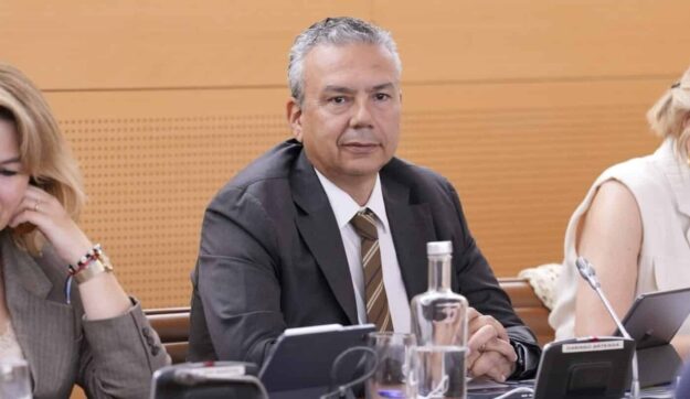 Dámaso Arteaga, consejero de Carreteras