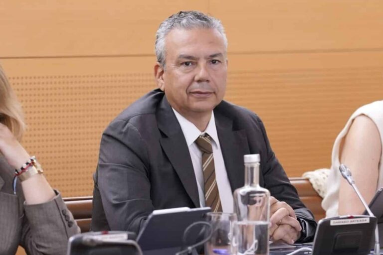Dámaso Arteaga, consejero de Carreteras