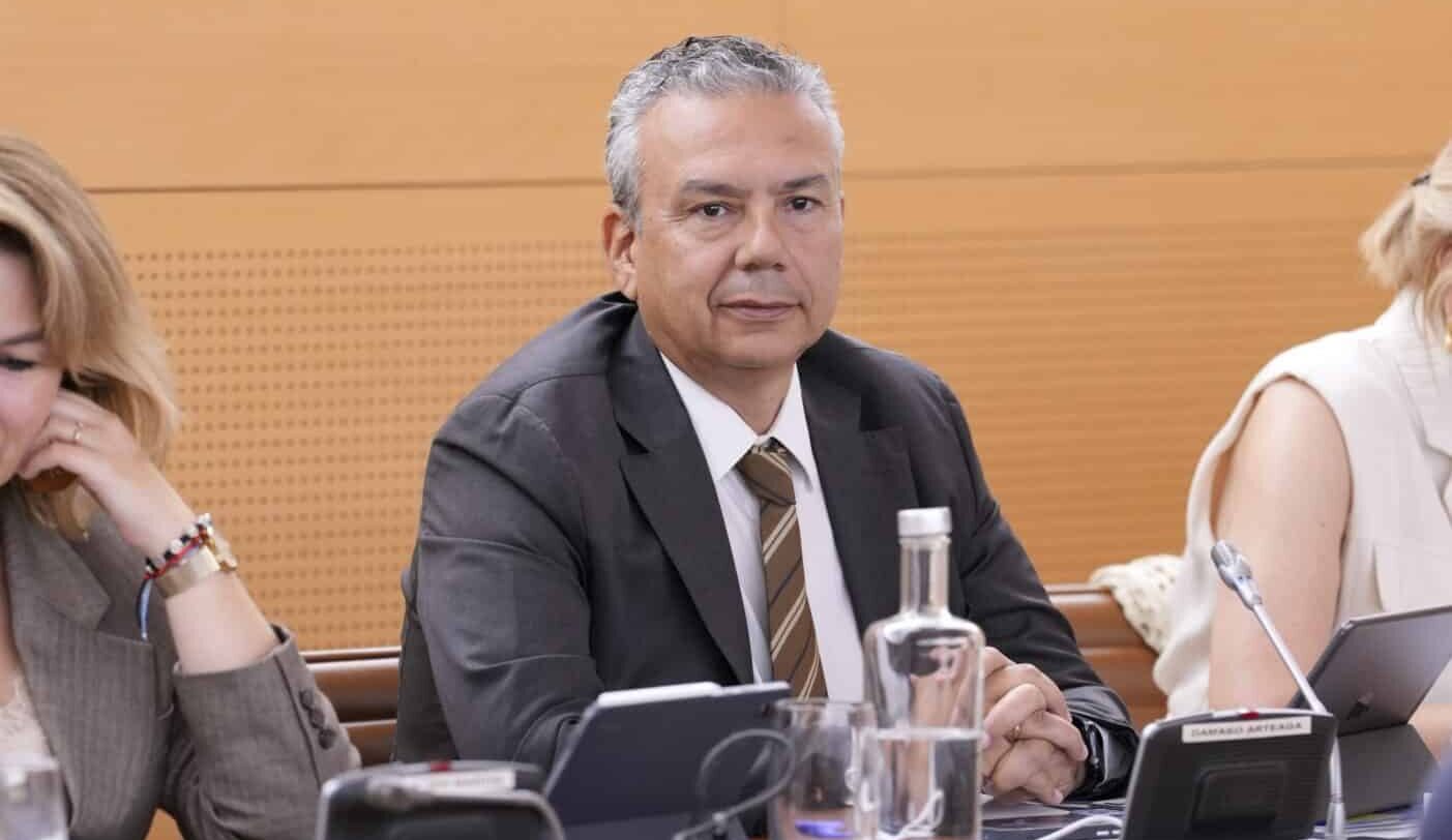 Dámaso Arteaga, consejero de Carreteras