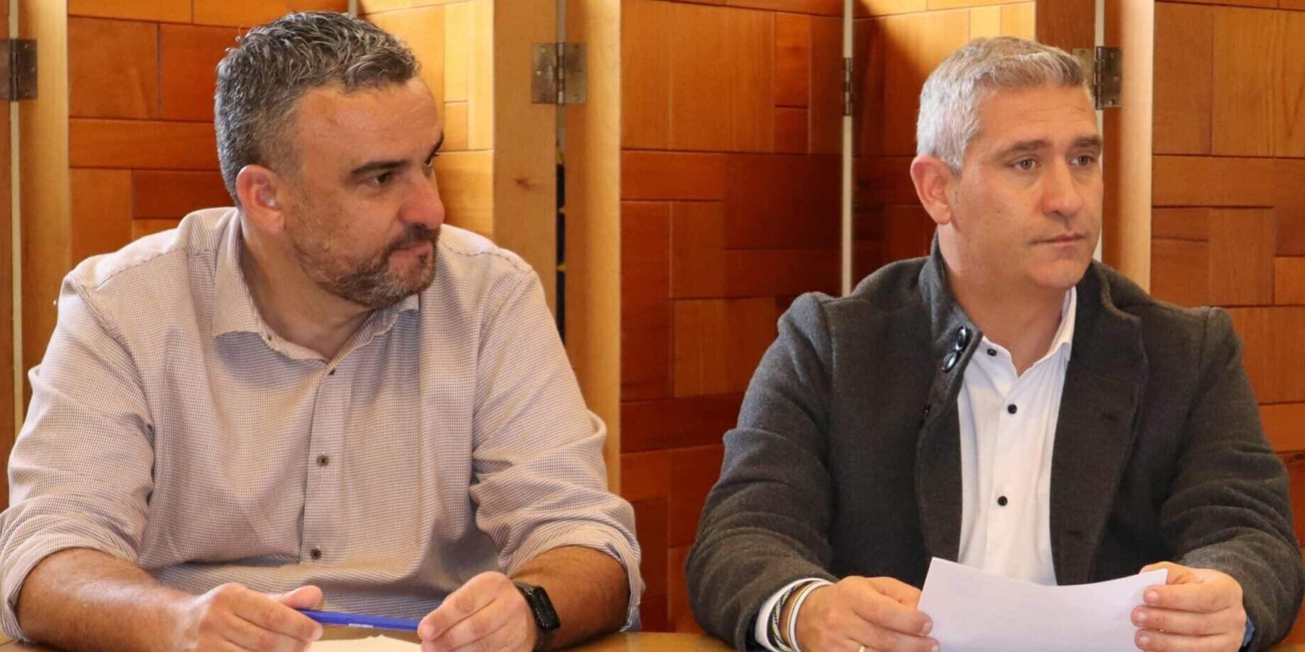Domingo Galván y Fran Hernández