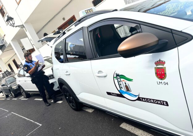 INSPECCION TAXIS TACORONTE 2