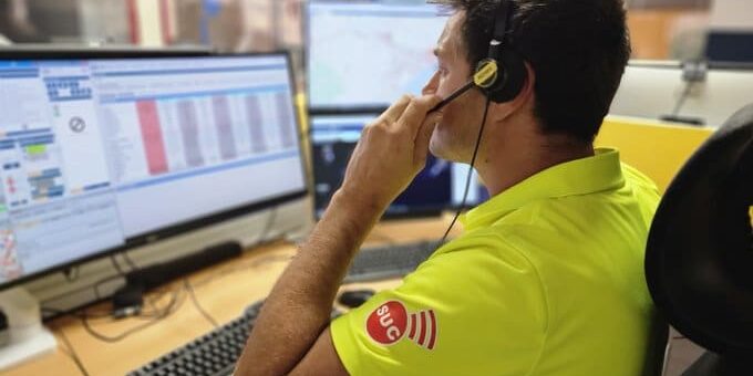 MUJER HERIDA DE CARÁCTER MODERADO AL SUFRIR UN ATROPELLO EN ADEJE 29-8-26