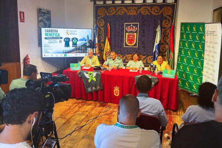 Presentación CARRERA BENÉFICA CORREMOS POR LA VIDA TACORONTE 2026