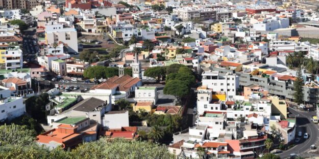 Vista aérea de Tejina