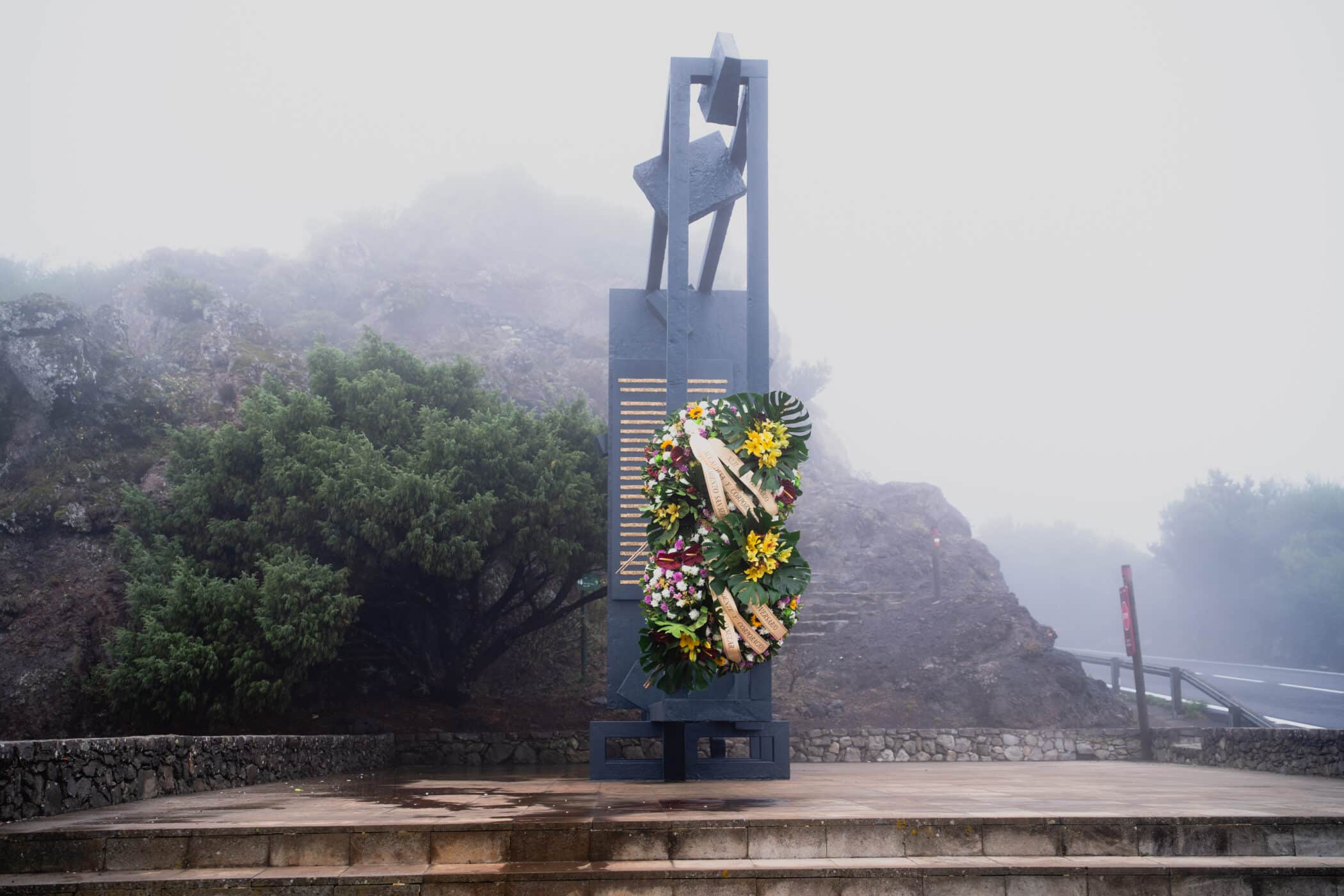 110926 Monumento a las víctimas del incendio de 1984 en La Gomera