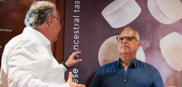 140926 El presidente del Cabildo, Casimiro Curbelo, durante la inauguración del Centro de Interpretación del Queso y el Pastoreo en Alajeró (1)