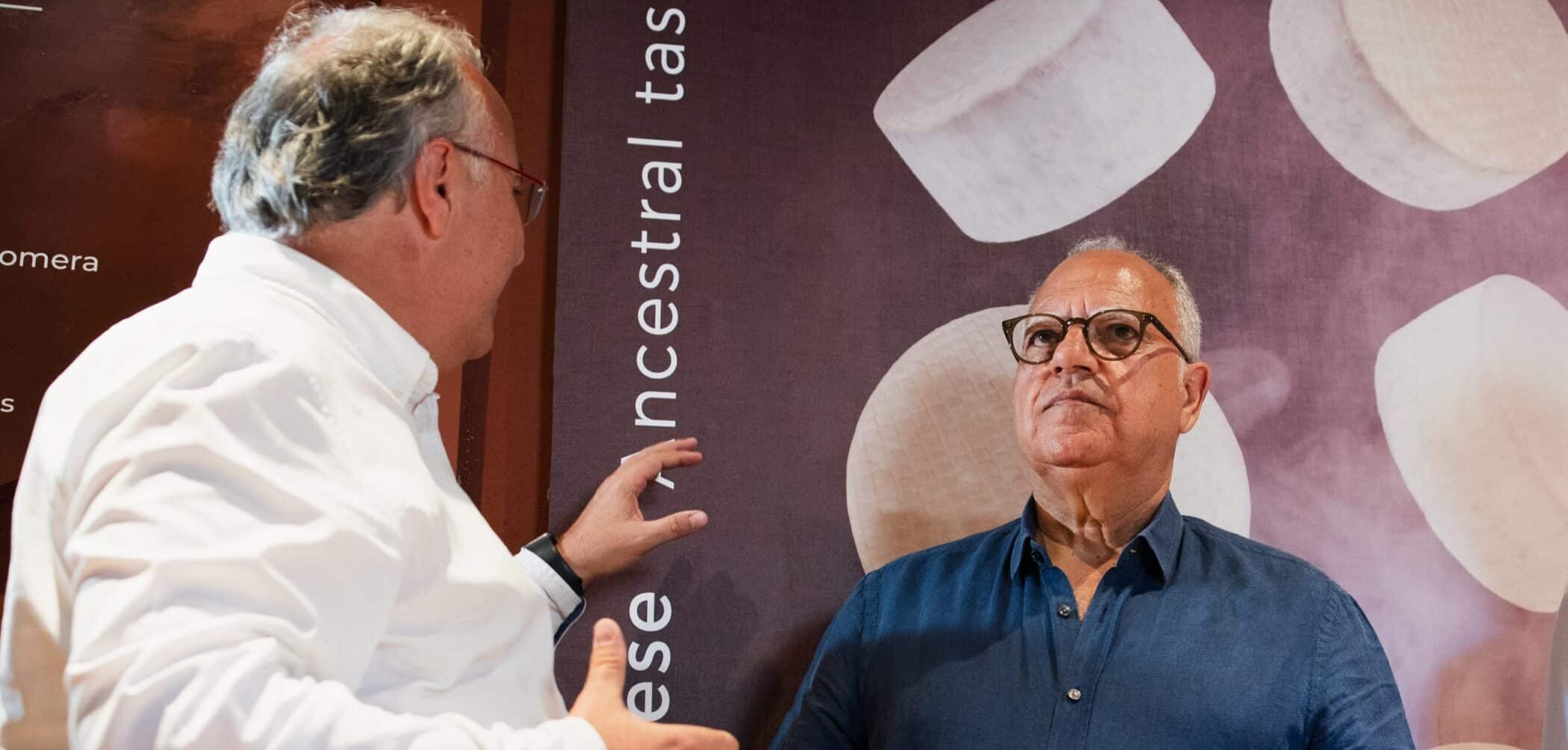 140926 El presidente del Cabildo, Casimiro Curbelo, durante la inauguración del Centro de Interpretación del Queso y el Pastoreo en Alajeró (1)