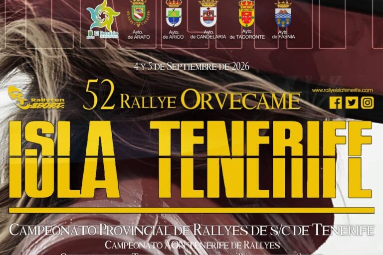 260903 Cartel Rallye Isla de Tenerife