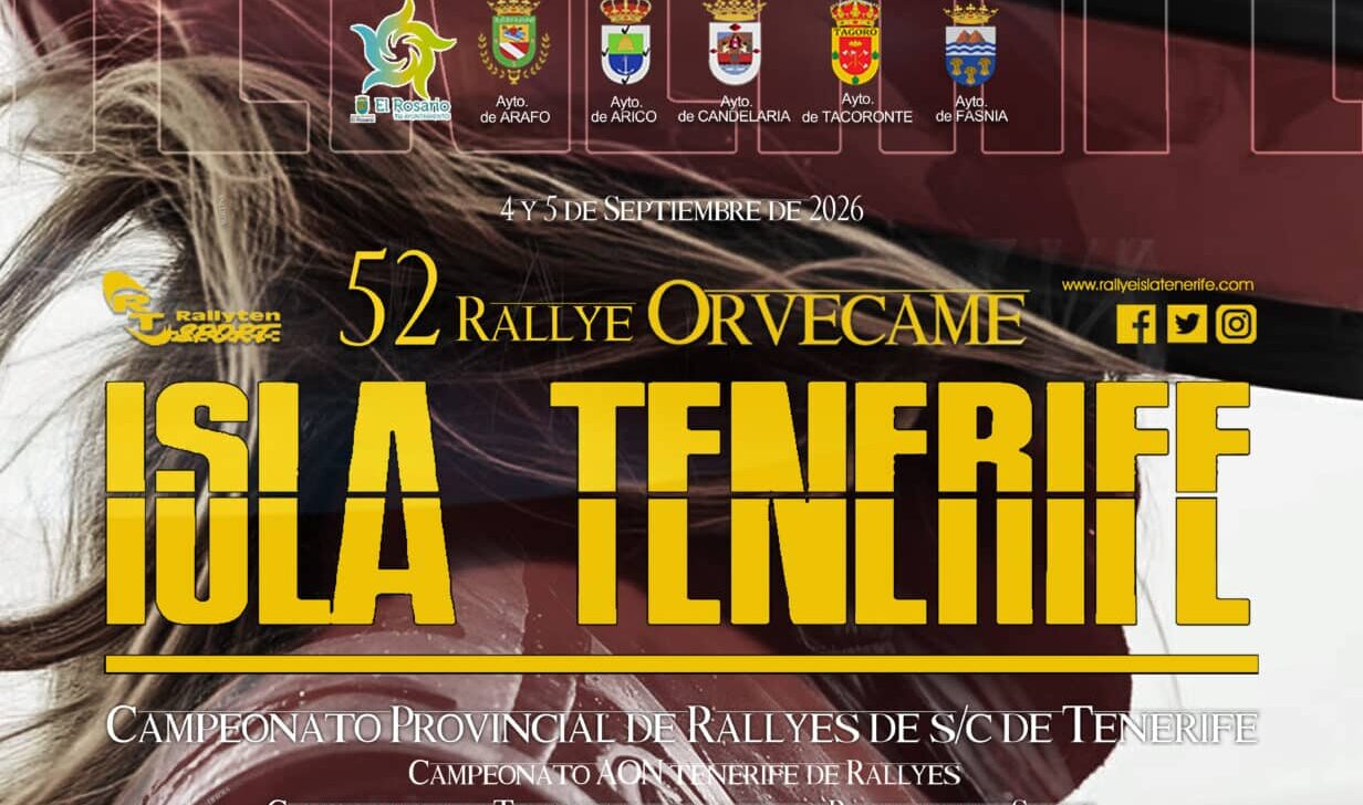 260903 Cartel Rallye Isla de Tenerife
