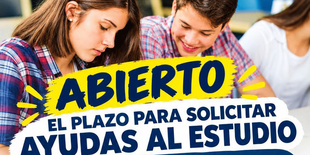 Cartel Ayudas al estudi Santiago del Teide 2026-2027