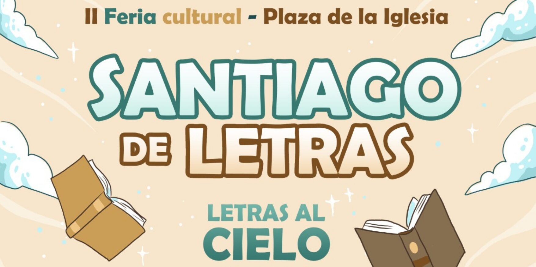 Cartel de la II edición de Santiago de Letras