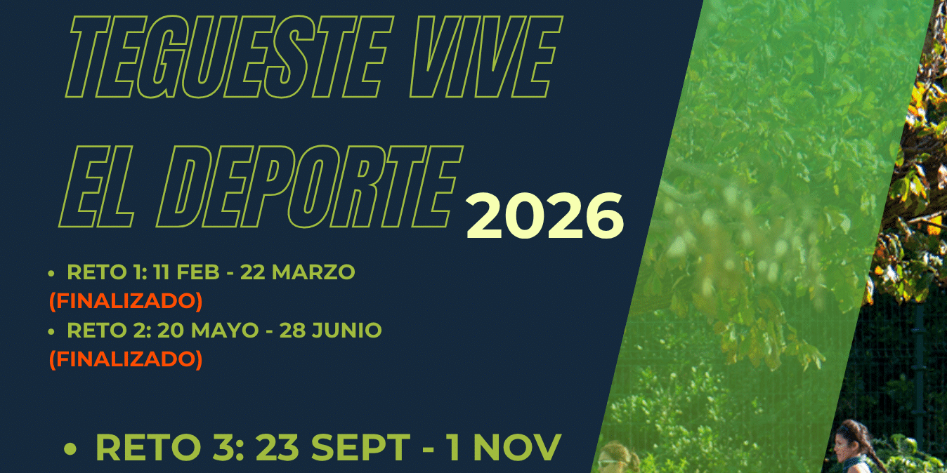 Cartel reto Nasara ‘Tegueste vive el deporte’