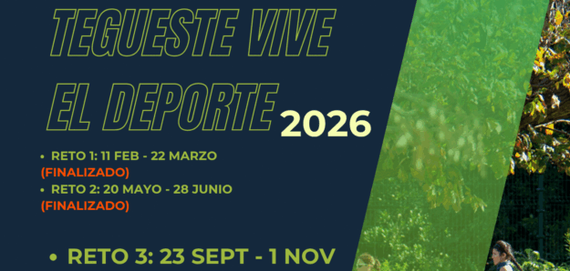 Cartel reto Nasara ‘Tegueste vive el deporte’