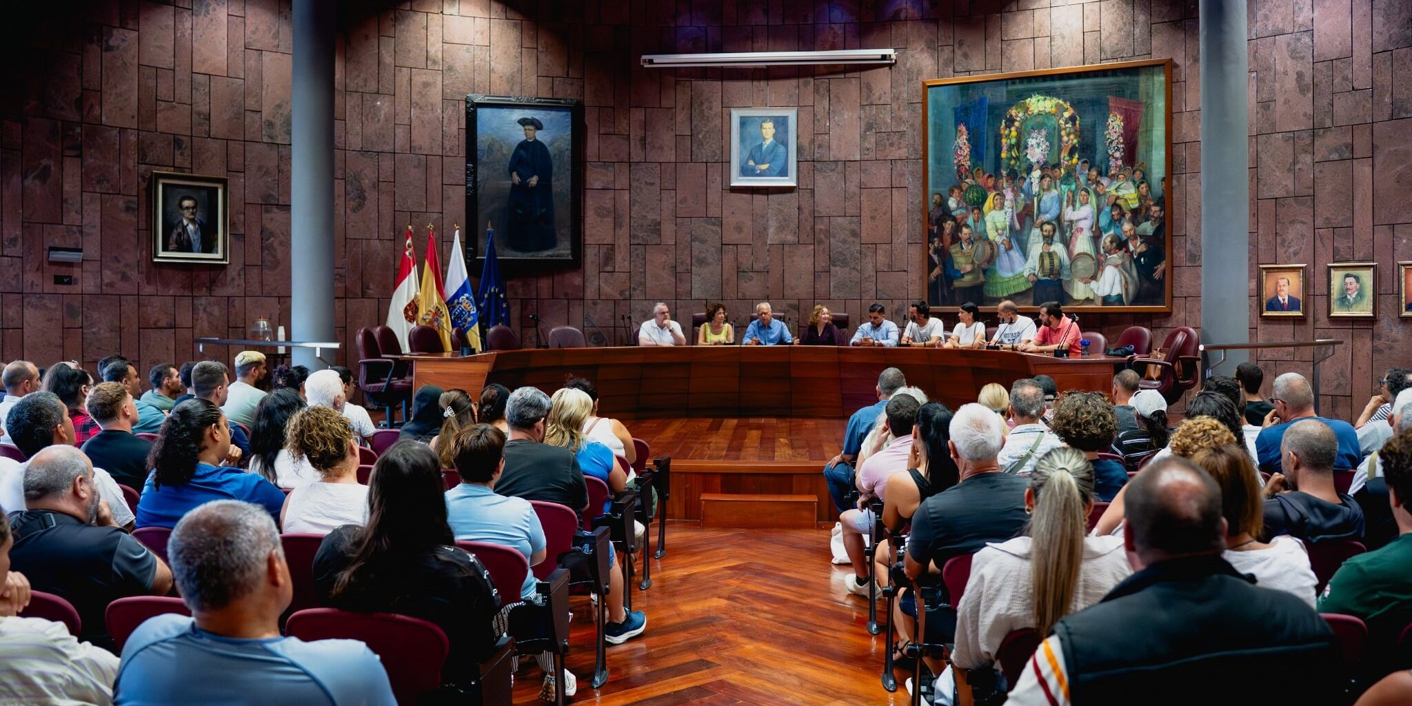 Casimiro Curbelo durante la presentación del programa