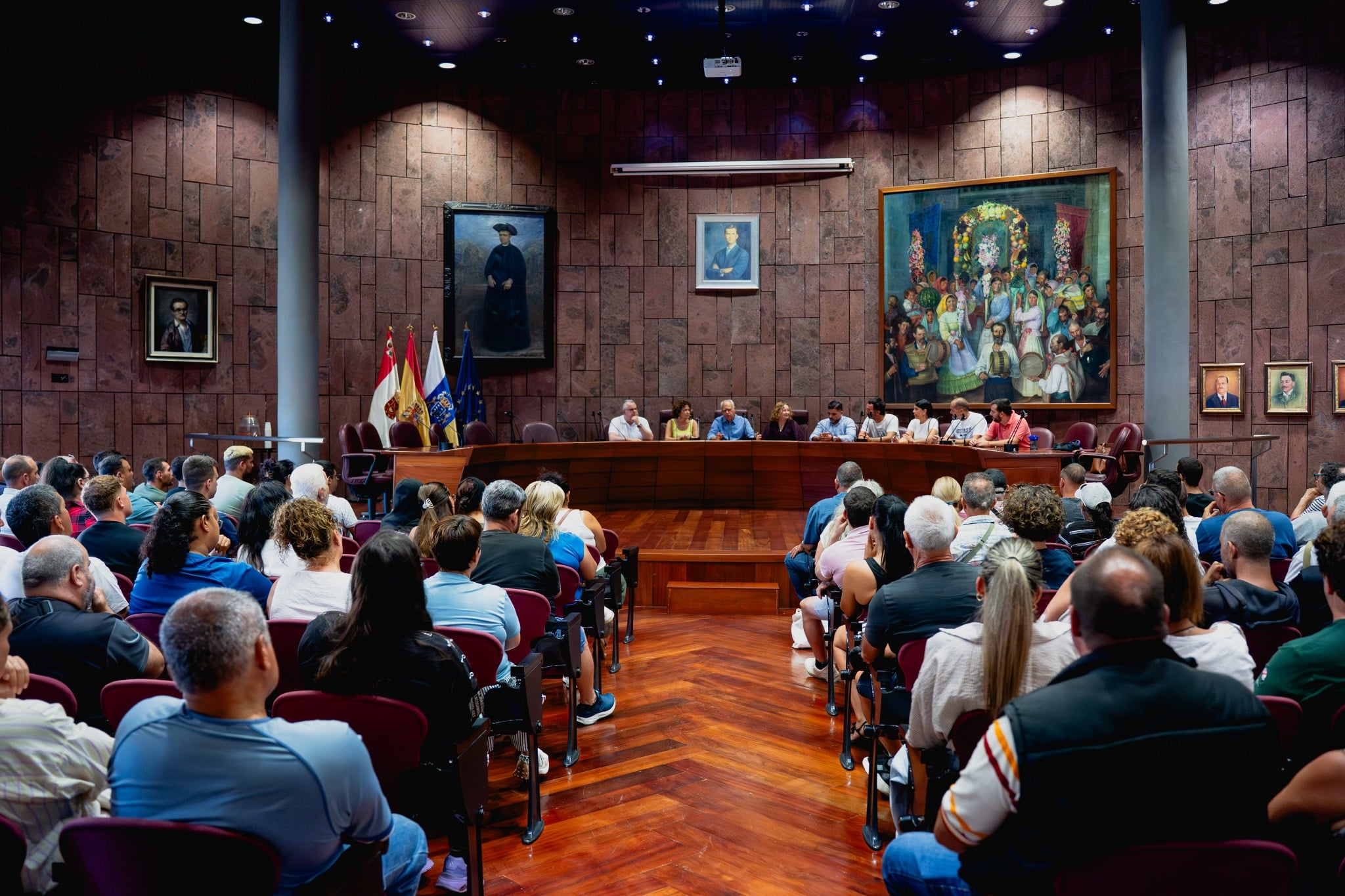 Casimiro Curbelo durante la presentación del programa