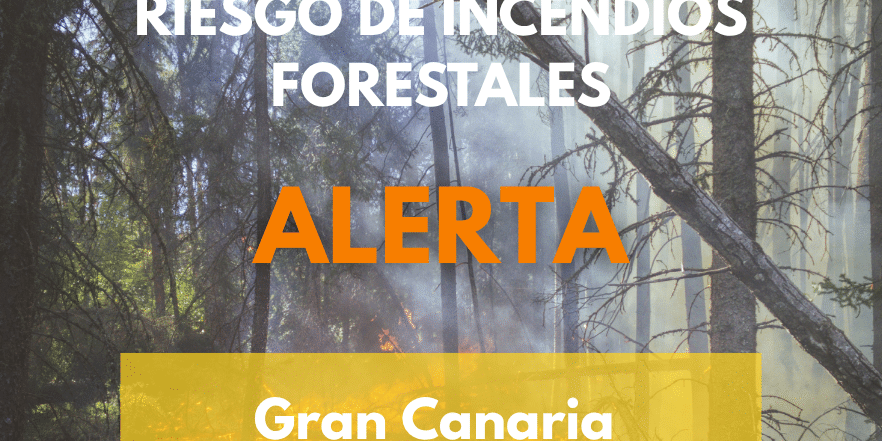 EL GOBIERNO ACTUALIZA Y MANTIENE LA ALERTA POR RIESGO DE INCENDIO FORESTAL EN GRAN CANARIA 25-9-26