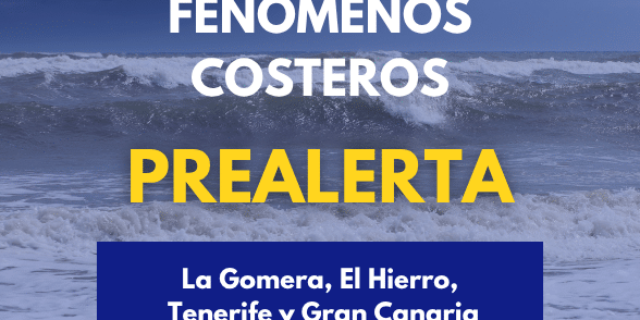 EL GOBIERNO DECLARA LA PREALERTA POR FENÓMENOS COSTEROS EN EL HIERRO, LA GOMERA, TENERIFE Y GRAN CANARIA 6-9-26