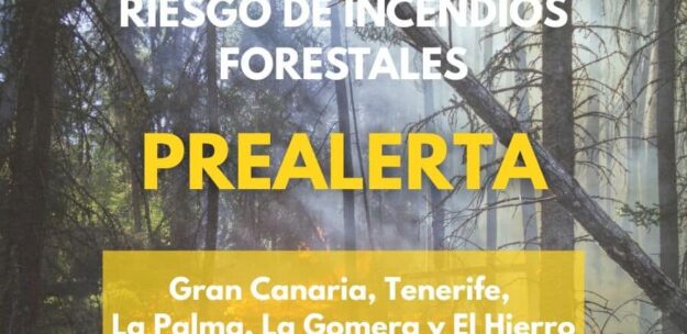 EL GOBIERNO FINALIZA LA ALERTA POR RIESGO DE INCENDIOS FORESTALES EN LAS ISLAS OCCIDENTALES Y GRAN CANARIA 17-9-26