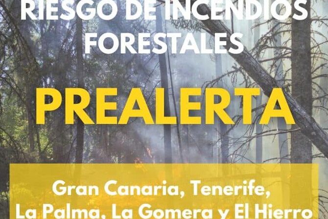 EL GOBIERNO FINALIZA LA PREALERTA POR RIESGO DE INCENDIOS FORESTALES EN GRAN CANARIA E ISLAS OCCIDENTALES 11-9-26