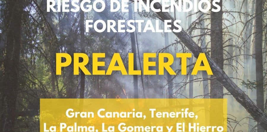 EL GOBIERNO FINALIZA LA PREALERTA POR RIESGO DE INCENDIOS FORESTALES EN GRAN CANARIA E ISLAS OCCIDENTALES 11-9-26