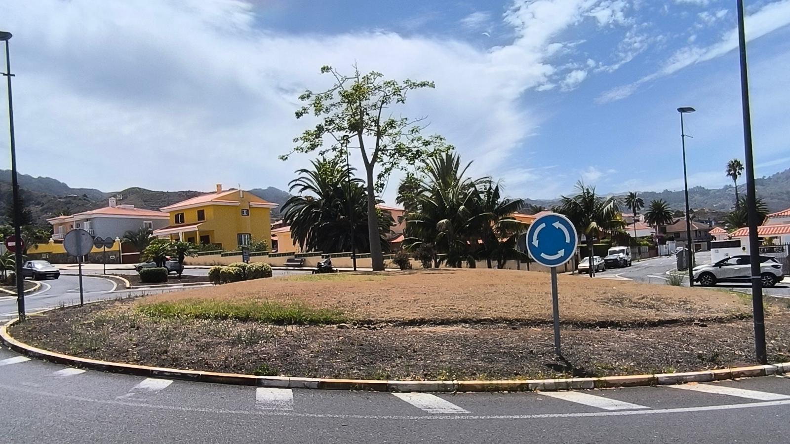 Imagen actual de las rotondas de Tamarco y Las Flores Tegueste 2