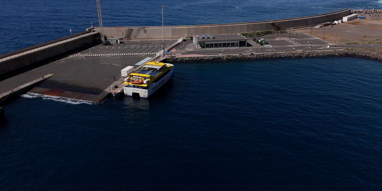 Imagen aerea del Puerto de Vueltas
