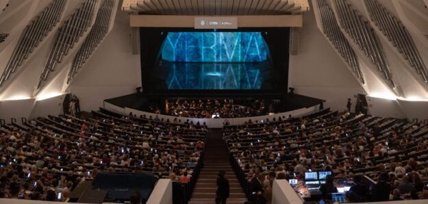 La Sala Sinfónica del Auditorio de Tenerife en el estreno de ‘Yerma’
