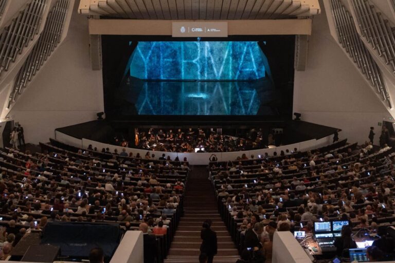 La Sala Sinfónica del Auditorio de Tenerife en el estreno de ‘Yerma’