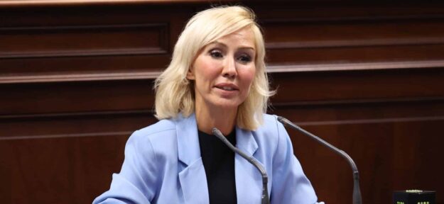 La diputada del Grupo Parlamentario Popular, Rebeca Paniagua