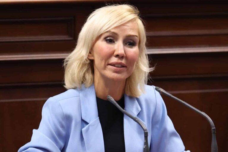 La diputada del Grupo Parlamentario Popular, Rebeca Paniagua