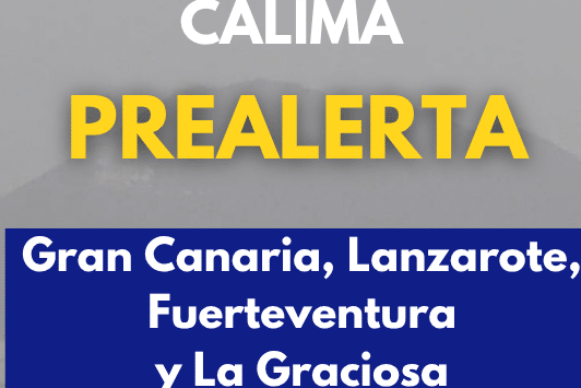 PREALERTA POR CALIMA EN LAS ISLAS ORIENTALES Y LA GRACIOSA 3-9-26