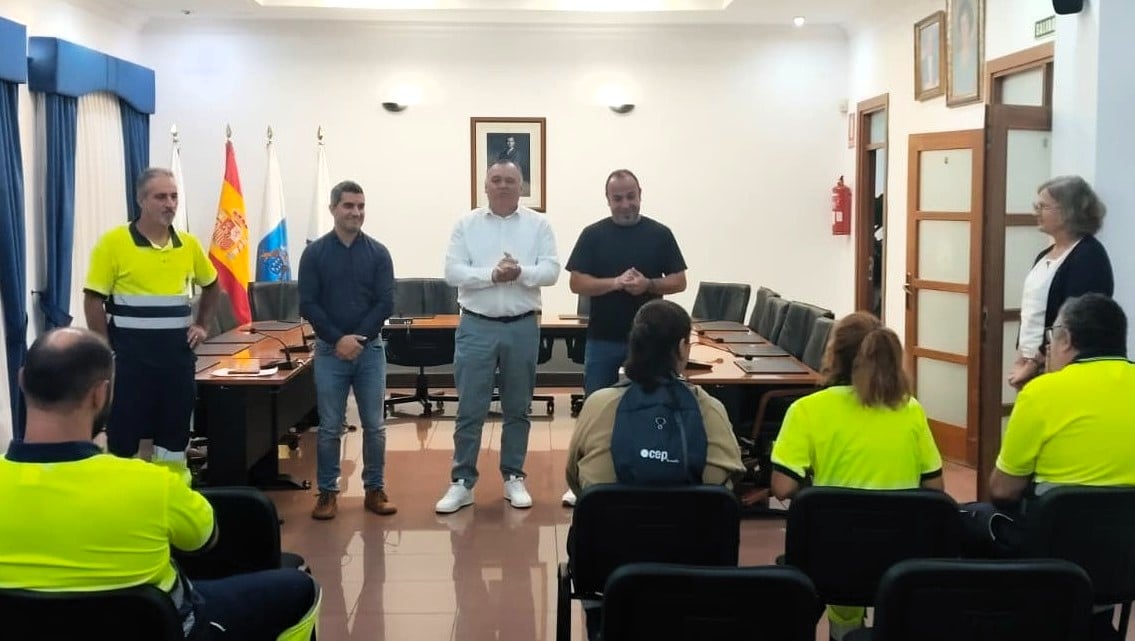 Recepción nuevos trabajadores
