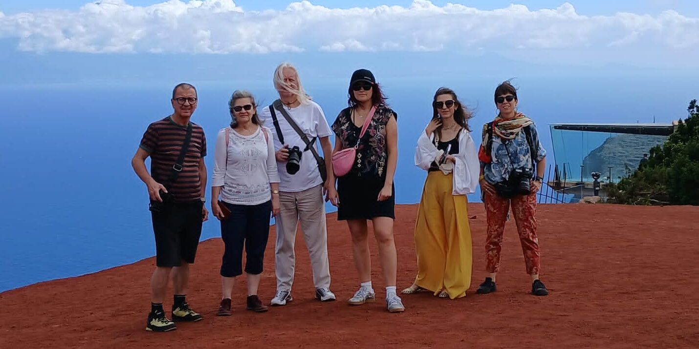 171026 Fotografía del press trip de profesionales de la comunicación de Polonia a La Gomera