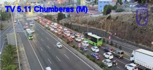 ACCIDENTE EN LA TF-5 LAS CHUMBERAS 14-10-26