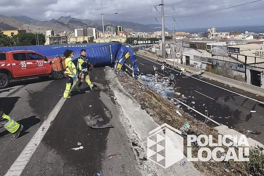 ACCIDENTE GRAVE EN LA TF-5-SOMOSIERRA1