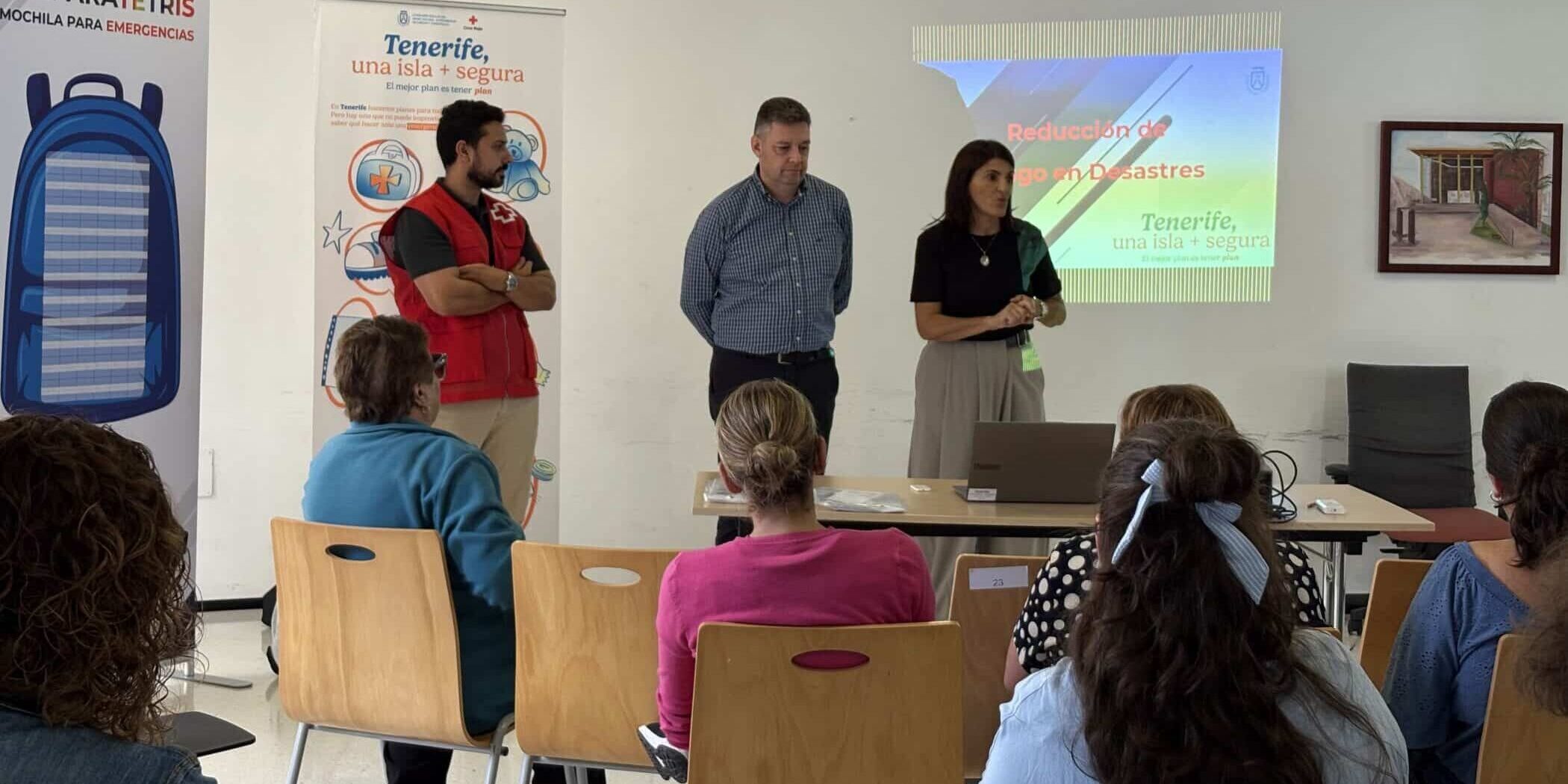 Charla simulacro erupción volcánica
