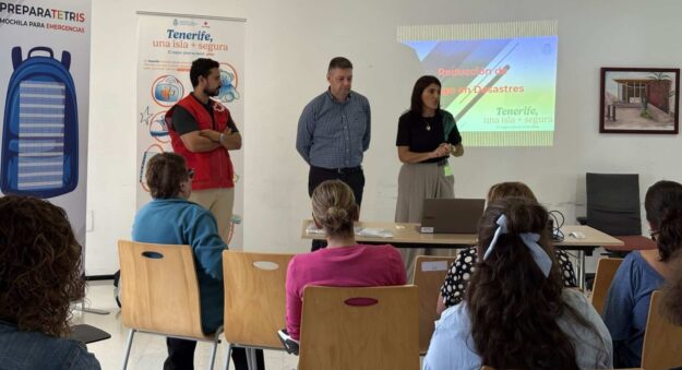 Charla simulacro erupción volcánica